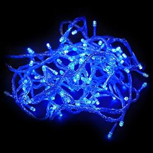 Luminite de Craciun Velomoto Ploiță 100LED albastră