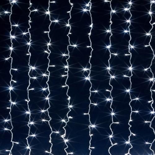 Luminite de Craciun Velomoto Ploiță albă 130LED (9347)