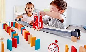 Joc de masa Hape Domino „Ciocanul puternic” (E1056)