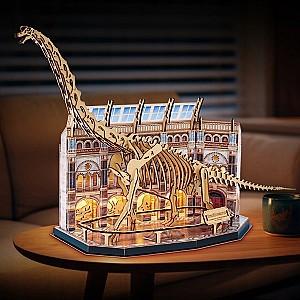 3D Puzzle CubicFun Muzeul de Științe Naturale – Brachiosaurus (L544h)