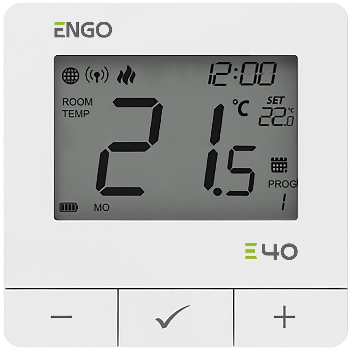 Termostat de camera Engo E40-BATW