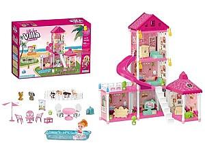 Casuta pentru papusi Essa Toys Vila Mică (556-103A)