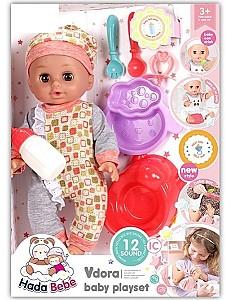 Papusa Essa Toys Păpușă vorbitoare cu accesorii (WZB901-3)
