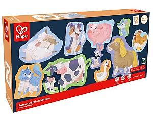 Puzzle Hape Prietenii de la Fermă E1648