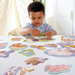 Puzzle Hape Prietenii de la Fermă E1648