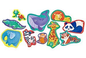 Puzzle Hape Prietenii Junglei E1647