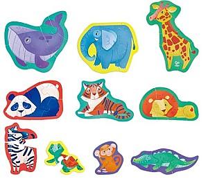 Puzzle Hape Prietenii Junglei E1647