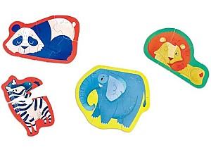 Puzzle Hape Prietenii Junglei E1647