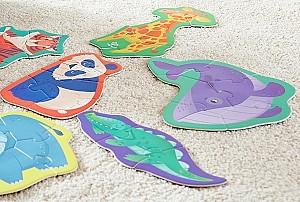 Puzzle Hape Prietenii Junglei E1647