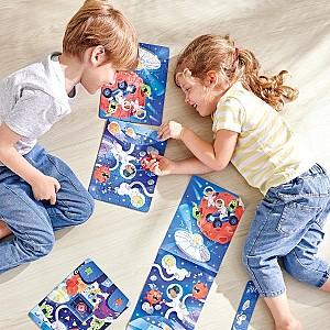 Puzzle Hape 3 în 1 „Aventura în Spațiu” (E1646)