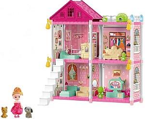 Casuta pentru papusi Essa Toys Vila Mică (556-101)