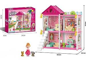 Casuta pentru papusi Essa Toys Vila Mică (556-101)