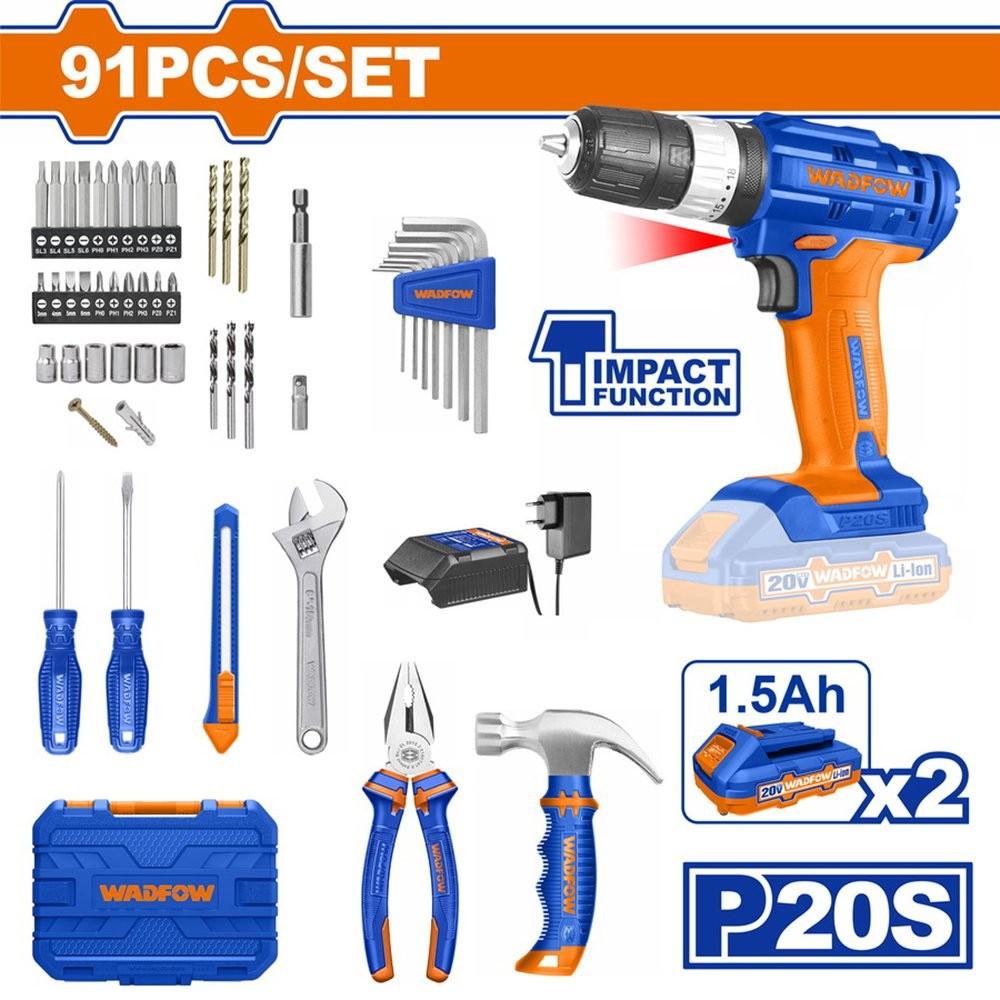 Set de scule Wadfow WDT1B90