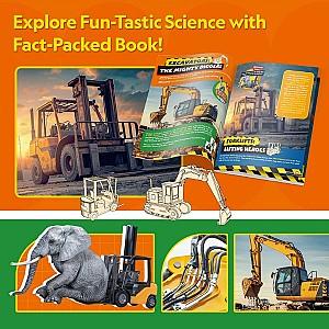 3D Puzzle CubicFun Excavator și Stivuitor (DS1131h)