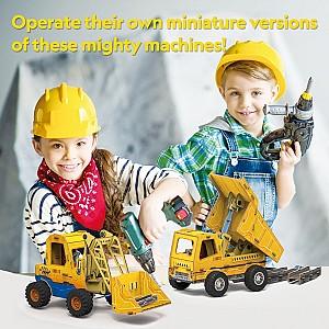 3D Puzzle CubicFun Mini Încărcător și Camion Basculant (DS1132h)