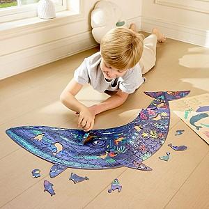 Puzzle Hape Balena cu cocoașă (E1668)