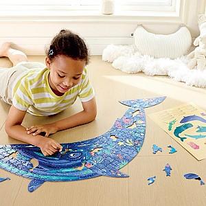 Puzzle Hape Balena cu cocoașă (E1668)