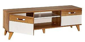 Tumba pentru televizor Modalife Story Maro/Alb