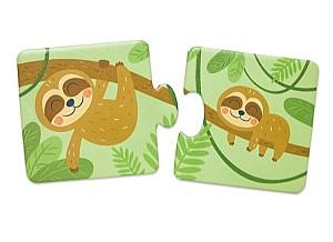 Puzzle Hape Potrivește perechea – Animale și pui