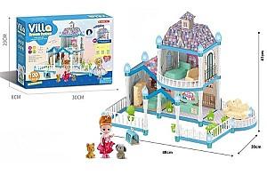 Casuta pentru papusi Essa Toys Vila Visurilor (556-80A)