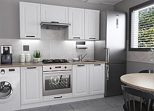 Set mobila bucatarie Yasen Scandi 1.8 m Alb