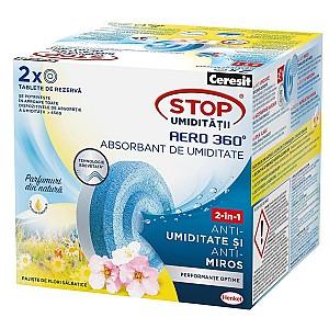 Dezumidificator de aer Ceresit 4323 Rezerva Pajiste de Flori Salbatice 2 x 450 g