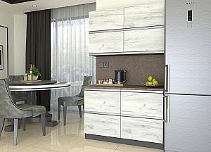 Set mobila bucatarie Yasen Madera 1.2 m (sertare) Stejar Kraft Alb