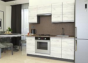 Set mobila bucatarie Yasen Madera 1.8 m Stejar Kraft Alb