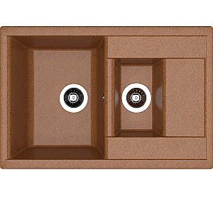 Chiuveta de bucatarie Dr. Gans Astra 760х510х217 Brun/Terracota