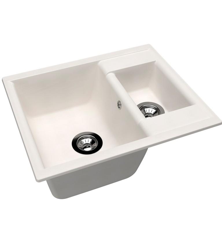 Chiuveta de bucatarie Dr. Gans Astra 620х510х217 Alba