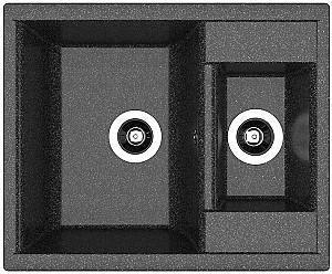 Chiuveta de bucatarie Dr. Gans Astra 620х510х217 Negru