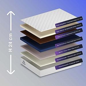 Saltea Almir Dublu Latex 180x200 (24 cm)