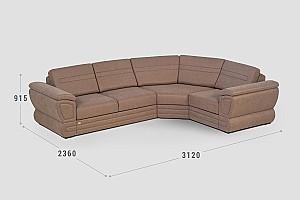 Canapea coltar Confort N-9 (2.36x3.12 m)