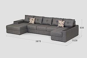 Canapea coltar Confort N-7 SG (1.62x3.87 m)