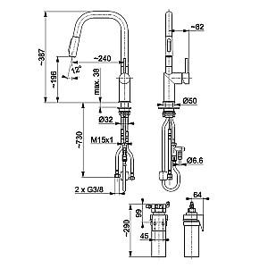 Robinet bucatarie Armatura Duero Pure Style (118174)