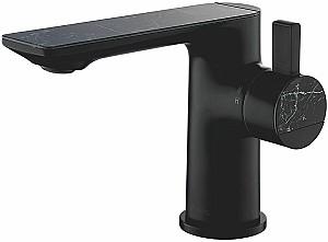 Baterie pentru lavoar Mat|eco Marble Negru