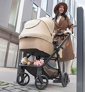 Carucior 3 in 1 KinderKraft Newly Mink Pro Beige (KSNEWL00BEG300I)