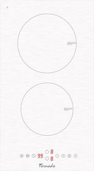 Plita incorporabila electrica Tornado GTR300NLP White