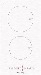 Plita incorporabila electrica Tornado GTR300NLP White