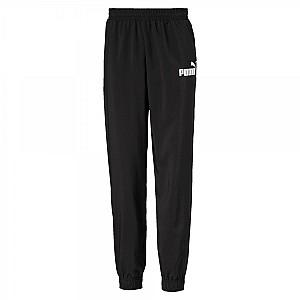 Pantaloni sport barbati Puma ESS Logo Woven Pants cl B  Black
