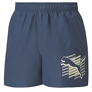 Sorti barbati Puma ESS+ Summer Shorts Graphic Blue