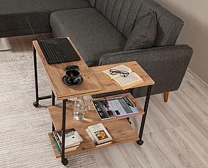 Masuta de cafea, reviste Trendy Melin Pin Atlantic (Maro)/Negru