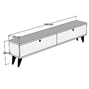 Tumba pentru televizor Trendy Paris Antracit (Gri)