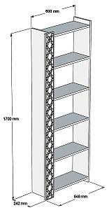 Etajera Trendy Oras Nuc (Maro)/Crem