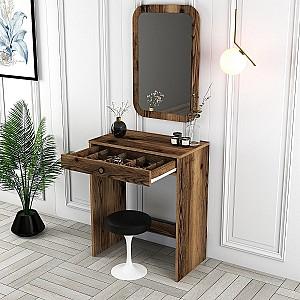 Masa de machiaj Trendy Lizbon Nuc (Maro)