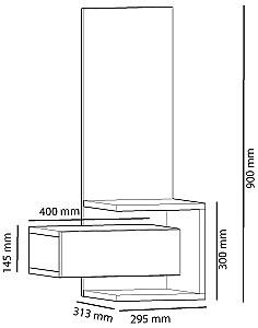 Antreu Trendy Stella Stejar (Bej)/Antracit (Gri)