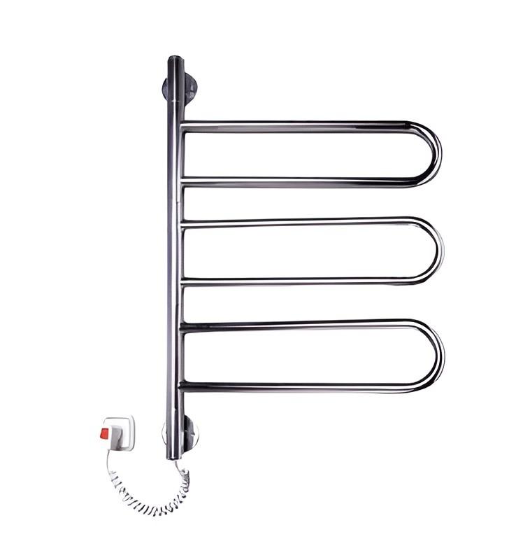 Uscător de prosoape Elna Weathervane-3, 755×460×75 mm, inox, crom