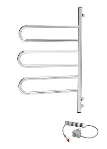 Uscător de prosoape Elna Weathervane-3, 755×460×75 mm, inox, crom