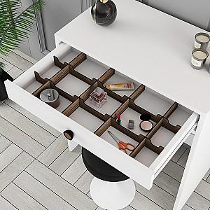 Masa de machiaj Trendy Lizbon Alb