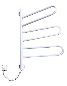 Uscător de prosoape Elna Fliuger-3, 770x460x75 mm, inox, alb